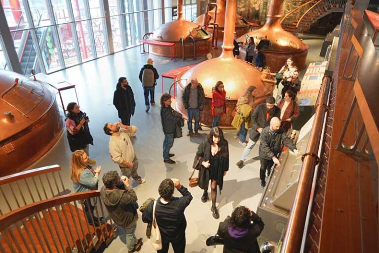El Museo de Estrella Galicia reabrió al público el martes, 23 de enero