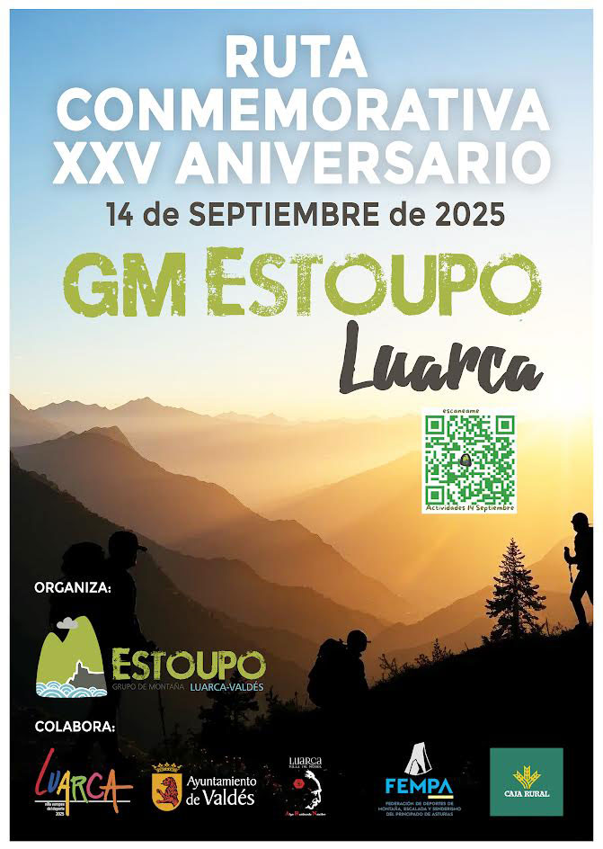 Ruta conmemorativa XXV aniversario