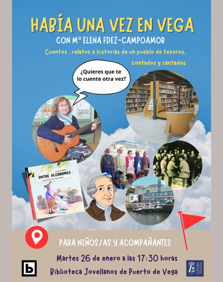 Cuentos e historias de Vega en la biblioteca