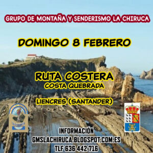 La Chiruca organiza una nueva ruta por la Costa Quebrada