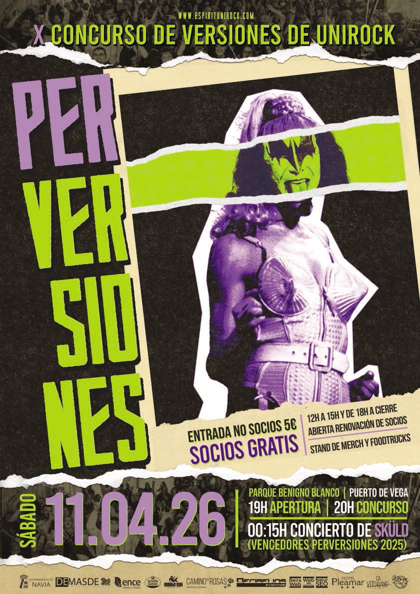 Unirock calienta motores con Perversiones 2026: Xaniversario 1 Perver26