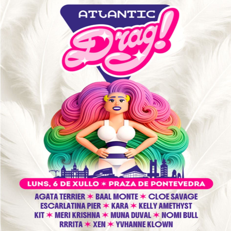 Nace o Atlantic Drag!: a celebración do drag coruñés no marco do Atlantic Pride 2026 2 atlantic