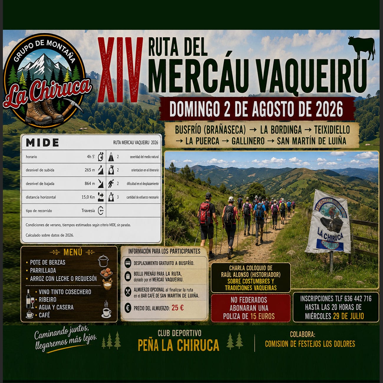 CARTEL B MERCAU VAQUEIRU