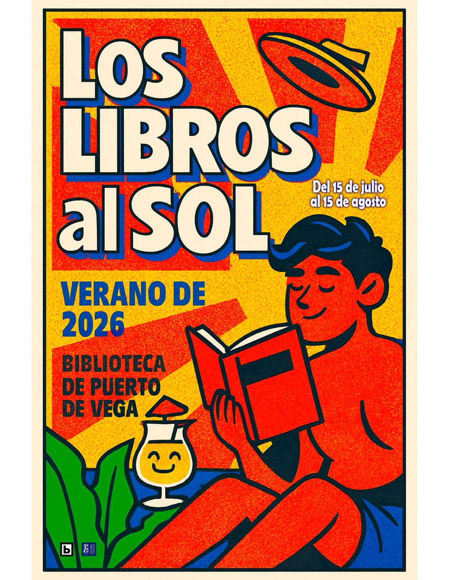 El verano en Puerto de Vega huele a mar… y a libros al sol 1 Los Libros al Sol 2026
