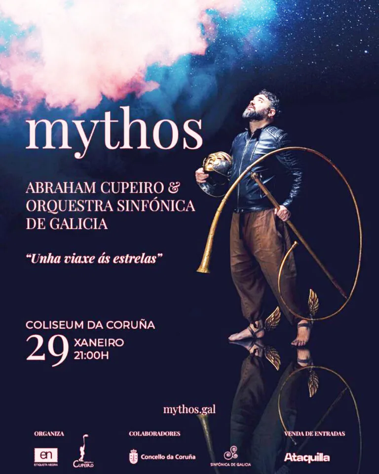 Ya están a la venta las entradas para el gran viaje de Mythos con Abraham Cupeiro en el Coliseum de A Coruña
