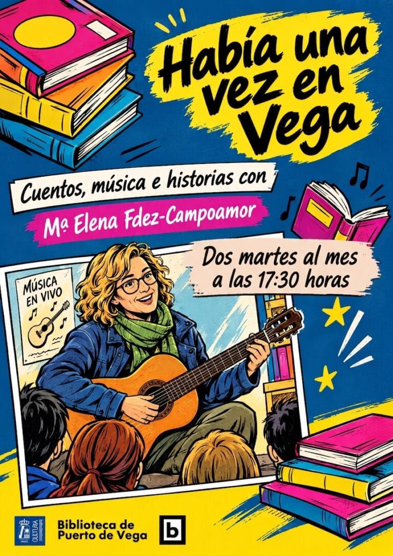 Comienzan las actividades en la Biblioteca de Puerto de Vega